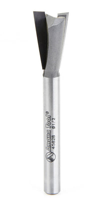 Amana Tool 45828 Carbide Tipped Dovetail 8 Deg x 1/2 D x .825 CH x 1/4 Inch SHK Router Bit