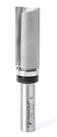 Amana Tool 45465 Carbide Tipped Flush Trim Plunge Template 3/4 D x 1-3/4 CH x 1/2 Inch SHK w/ Upper Ball Bearing Router Bit