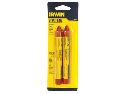 IRWIN 666012 2PK RED CRAYON
