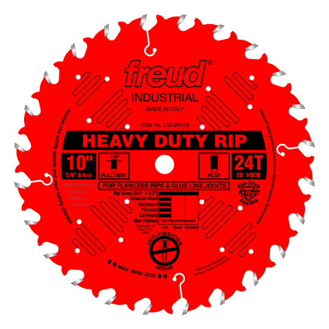 Freud LM72R010 10" Heavy-Duty Rip Blade