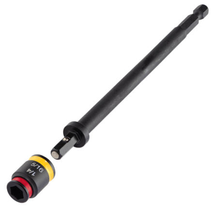 MALCO MSHXLC C-RHEX® Cleanable – Reversible – Magnetic Hex Driver – 1/4″ & 5/16″ socket with 6″ shaft length