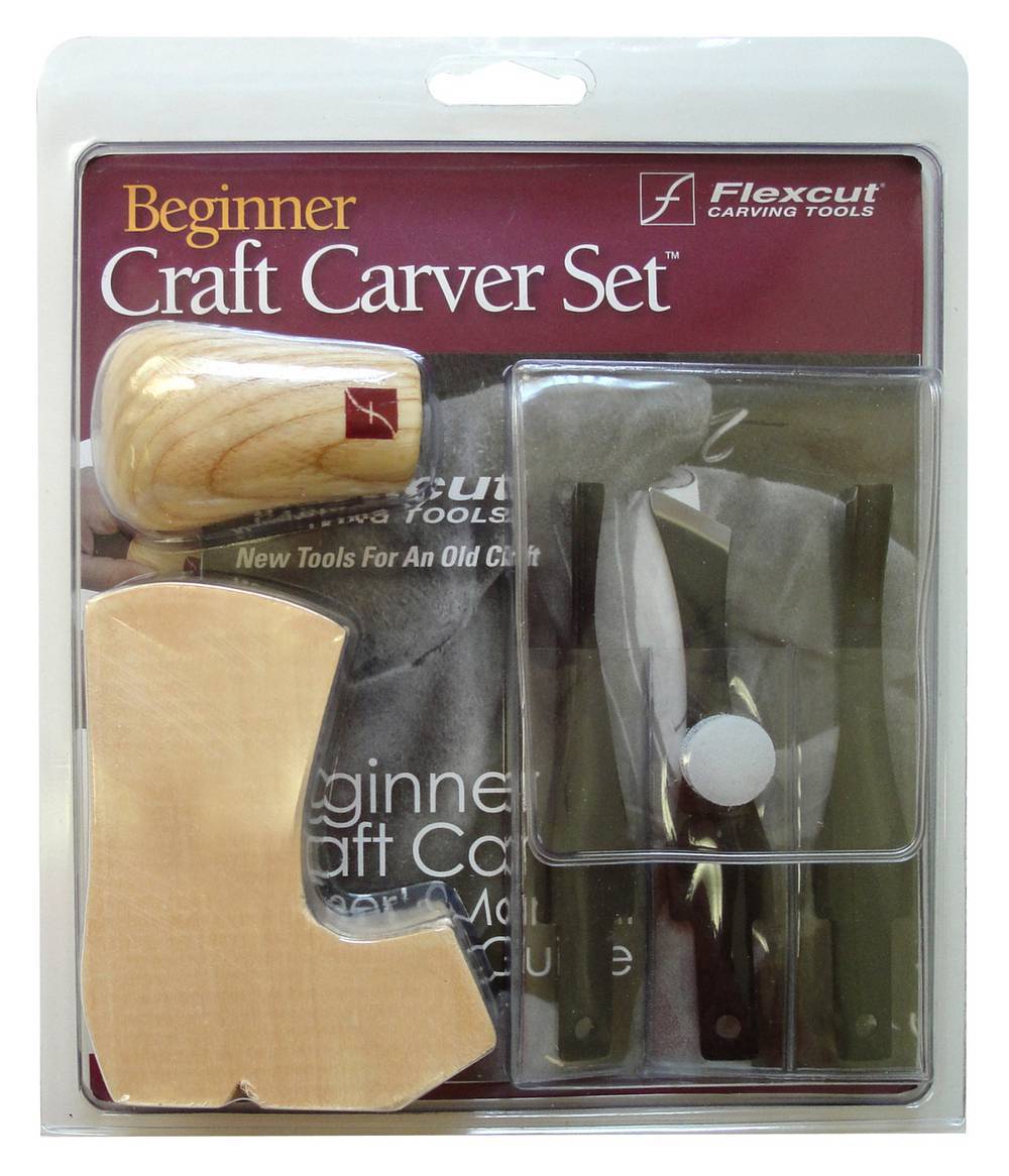 SK110 Beginner 3-Blade Craft Carver Set