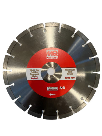 MultiQuip 12PDHS1AMOS Asphalt Diamond Blade 12"