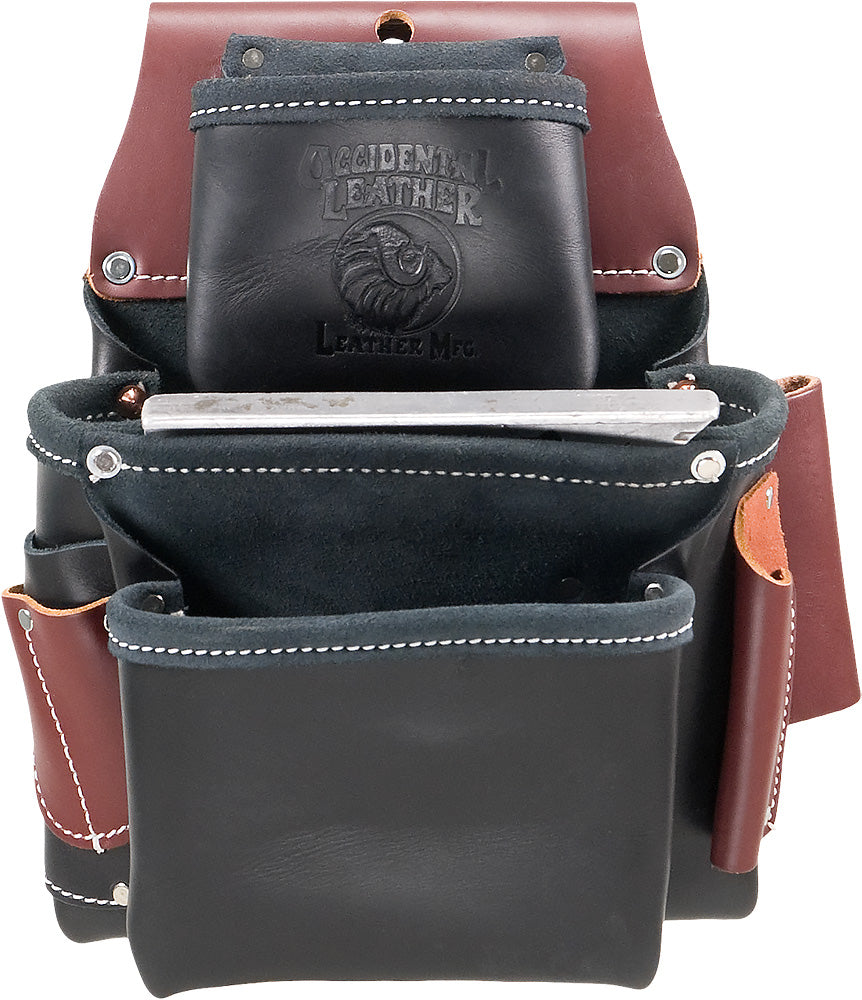 Occidental Leather B5060 3 Pouch Pro Fastener™ Bag - Black