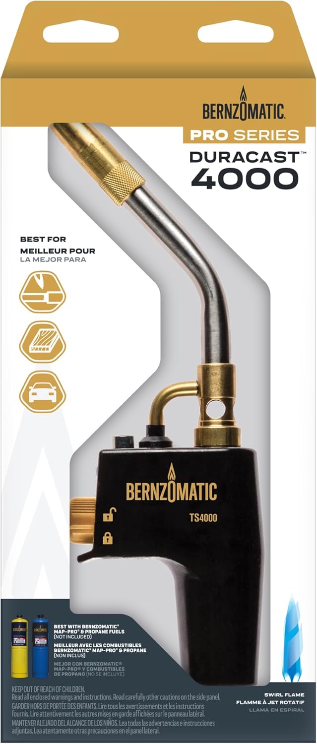 BernzOmatic TS4000 High Heat Torch, Aluminum