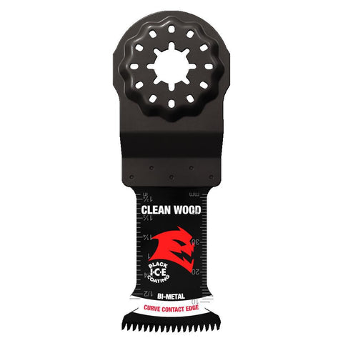 Diablo DOU125BW10 1-1/4" Demo Demon™ Universal Fit Bi-Metal Oscillating Blades for Nail-Embedded Wood(10-Pack)