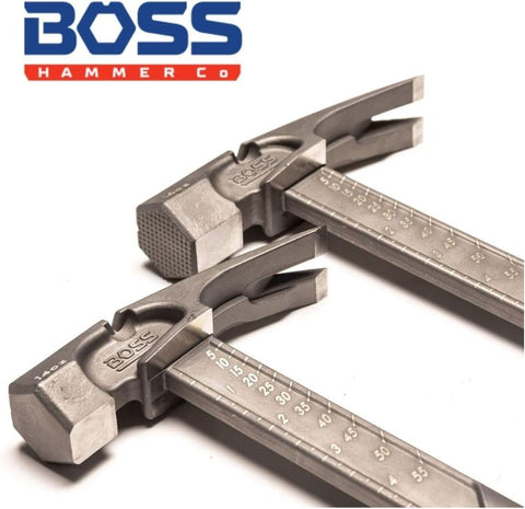 Boss Hammers BH16TIS 16oz Titanium Smooth Hammer