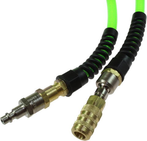 Coilhose Pneumatic PFX4050GS15XS Flexeel Max Hose, 1/4" x 50', Industrial Interchange, Green