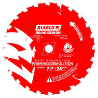 DIABLO D0724DA 7-1/4" 24TH CIRCURLAR SAW BLADE