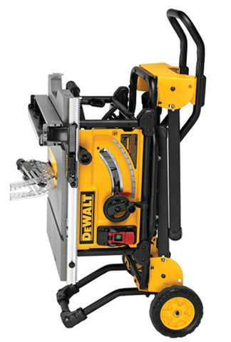 DEWALT DWE7491RS 10" Jobsite Table Saw With Foldable Rolling Stand