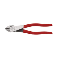 Klein Tools D248-8 Diagonal Cutting Pliers, Angled Head, Short Jaw, 8-Inch