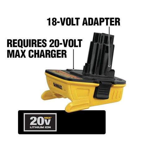 DEWALT DCA1820 18V-20V Battery Adapter