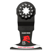 Diablo Tools DOS250JBW10 2-1/2in Starlock Bi-Metal Oscillating Blade for Clean Wood 10pk