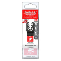 Diablo DOU125CF10 1-1/4 in. Universal Carbide Oscillating Blade for Metal (10-Pack)