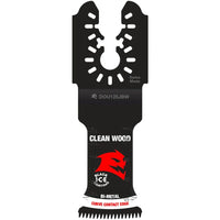 Diablo DOU125JBW 1-1/4-Inch Universal Fit Bi-Metal Oscillating Blade for Clean Wood