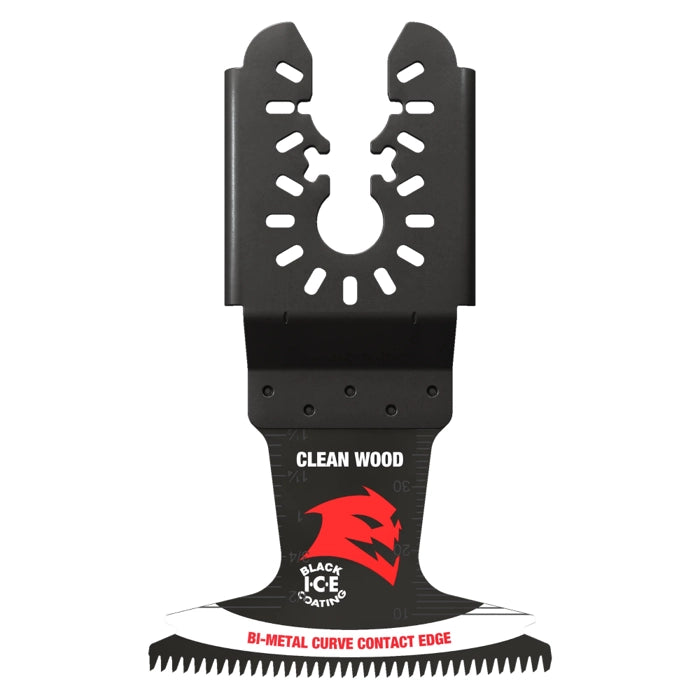 Diablo DOU250JBW3 2-1/2" Demo Demon™ Universal Fit Bi-Metal Oscillating Blades for Clean Wood (3-Pack)