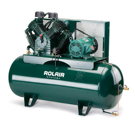 Rolair H10312K60 10 HP TWO-STAGE INDUSTRIAL Stationary Electric Air Compressor