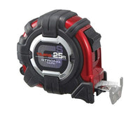 Tajima GS-MC25BW GS LOCK 25 Ft. x 1 Inch HORNED MAGNETIC HOOK Tape Measure with Compatible Clip