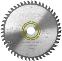 Festool 495377 Fine Tooth Cross-cut Saw Blade For TS 55 Plunge Cut Saw - 48 Tooth