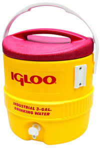 Igloo 00000431 3-Gallon Water Cooler Plastic Portable