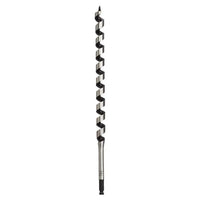 Irwin 3043011 Auger Drill Bit, 7/8 in Dia, 17 in OAL, Twist Flute, 1-Flute, 7/16 in Dia Shank