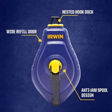 Irwin IWHT48442 STRAIT-LINE SPEEDLINE Chalk Reel