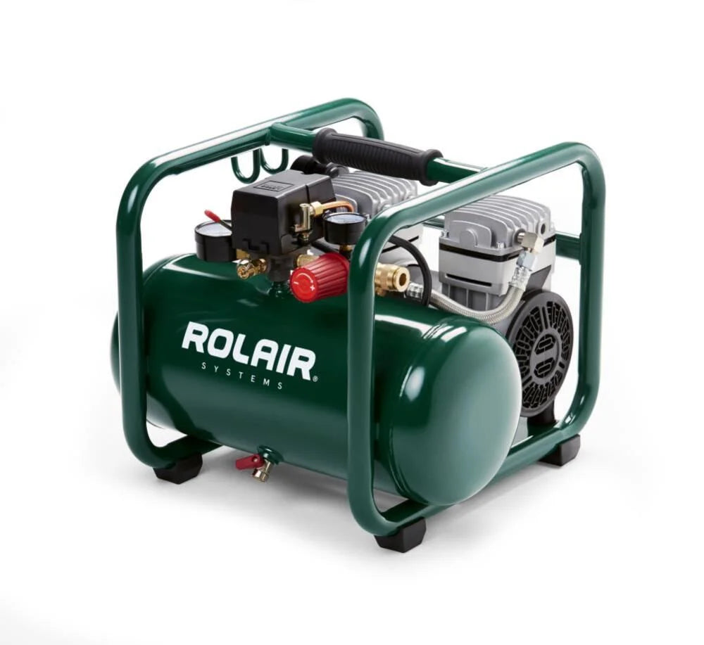 Rolair JC10PLUS 1 HP 2.5 Gallon Oil Less Compressor