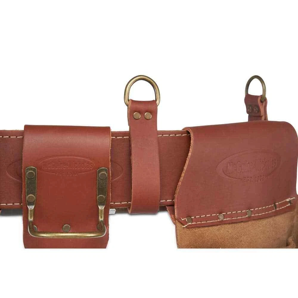 McGuire-Nicholas 1DM-527-M-2 Masters Premium Leather Work Belt 52.5"