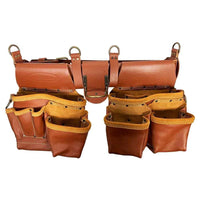 McGuire-Nicholas 1DM-527-M-2 Masters Premium Leather Work Belt 52.5"