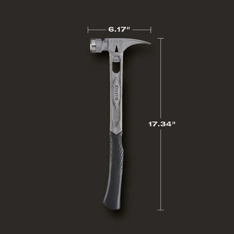 Stiletto TIBONE TIB15MC 15oz Milled/Curved Titanium Framing Hammer