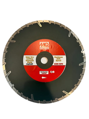 MultiQuip 12SWGM Asphalt Cutting Diamond Blade 12"