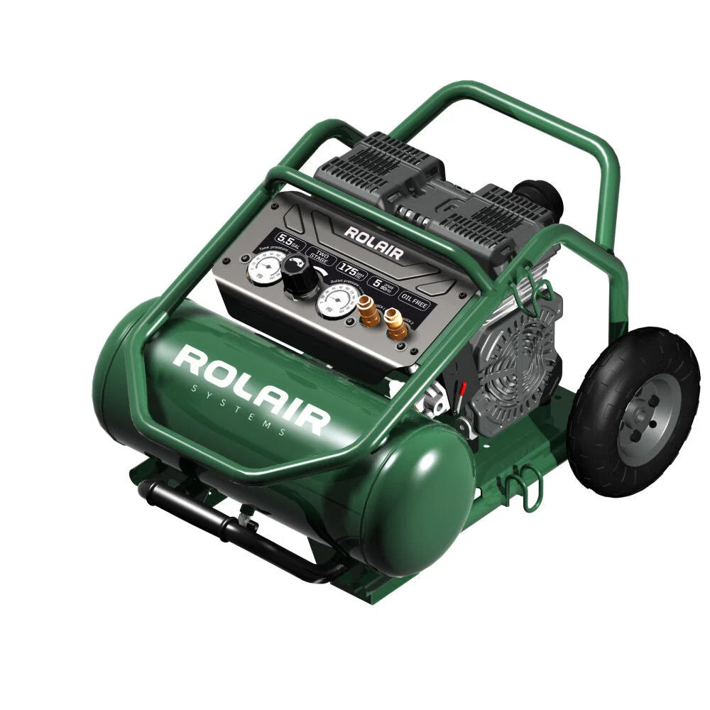 Rolair FCOL22LS6 5 Gal 2HP Electric Wheeled Compressor