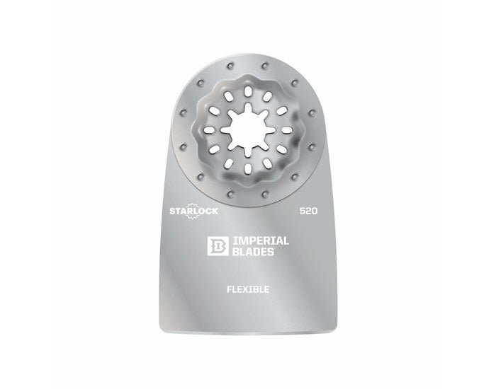 Imperial Blades IBSL520-1 Starlock 2" High Carbon Steel Flexible Scraper Oscillating Saw Blade