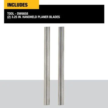 DEWALT DW6658 Replacement Carbide Planer Blades