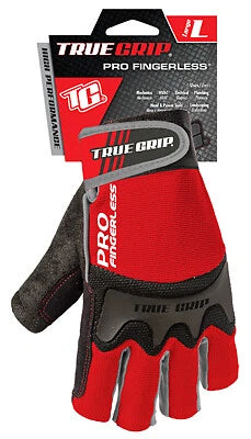 TRUE GRIP 9863-23 LARGE FINGERLESS GLOVES