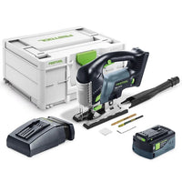 Festool 576535 Carvex PSBC 420 EB Cordless Jigsaw /w Systainer3 Bluetooth 4.0Ah Kit