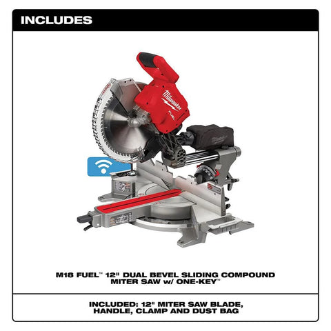 Milwaukee M18 FUEL 2739-20 12" Compound Miter Saw (Tool Only)