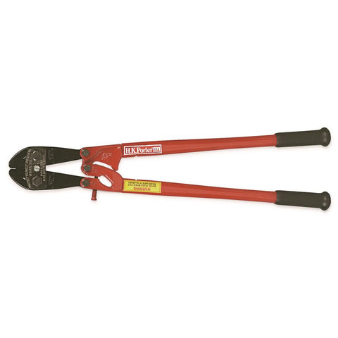 Crescent HKPorter 0390MC Bolt Cutter, 7/16 in Cutting Capacity, 36 in OAL, Steel Jaw