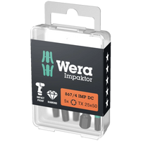WERA 05 057664 001 867/4 TORX Impaktor Bits