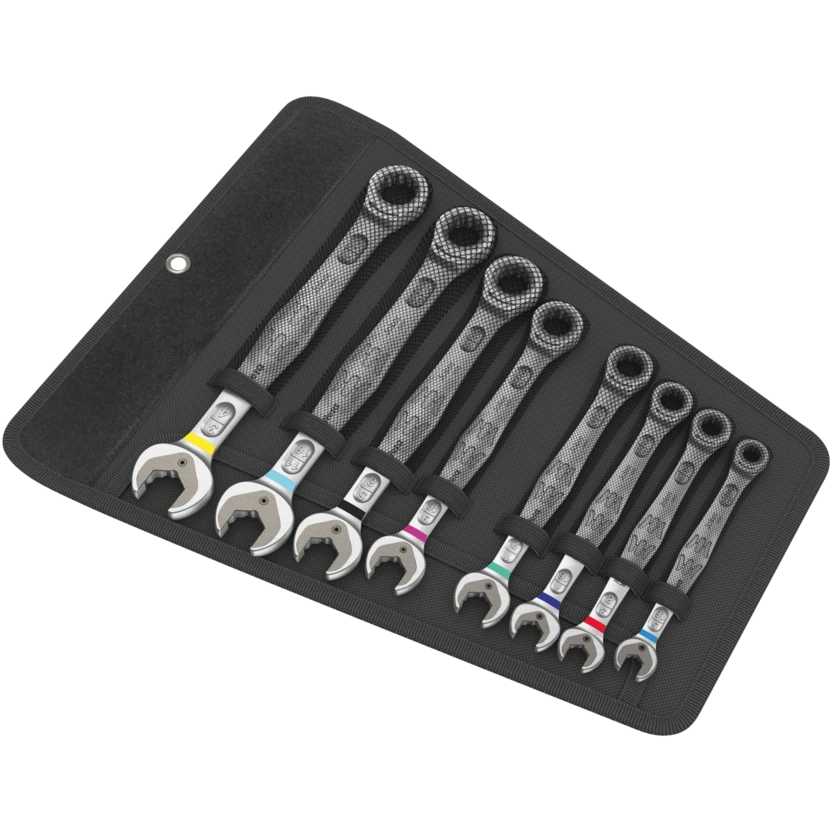 WERA 05 020012 001 6000 Joker 8 Imperial Set 1 Ratcheting Wrenches
