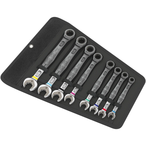 WERA 05 020012 001 6000 Joker 8 Imperial Set 1 Ratcheting Wrenches