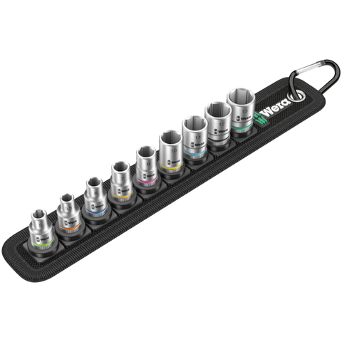 WERA 05 003883 001 Belt A 4 Zyklop socket set 1/4"dr