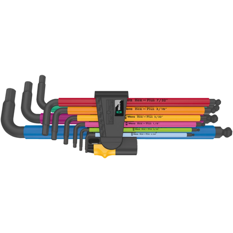 Wera 05 022640 001 950/9 Hex-Plus Multicolour Imperial 2