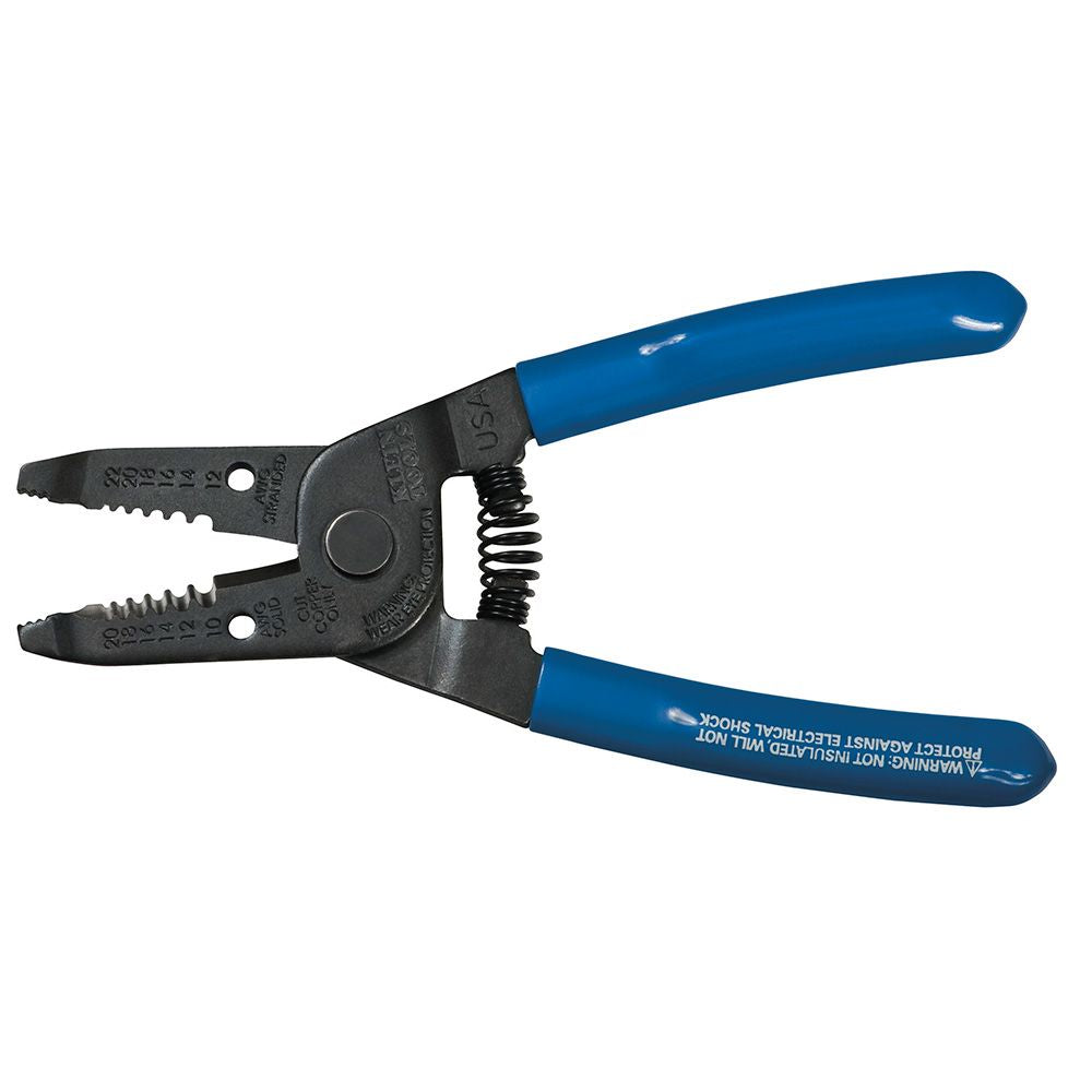 Klein Tools 1011 Wire Stripper/Cutter 10-20 Solid, 12-22 AWG Standed
