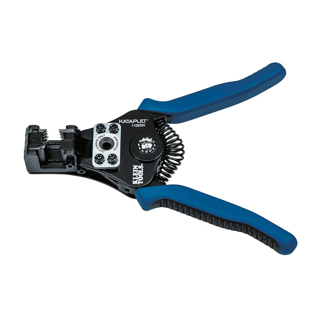 Klein Tools 11063W Katapult® Wire Stripper and Cutter for Solid and Stranded Wire
