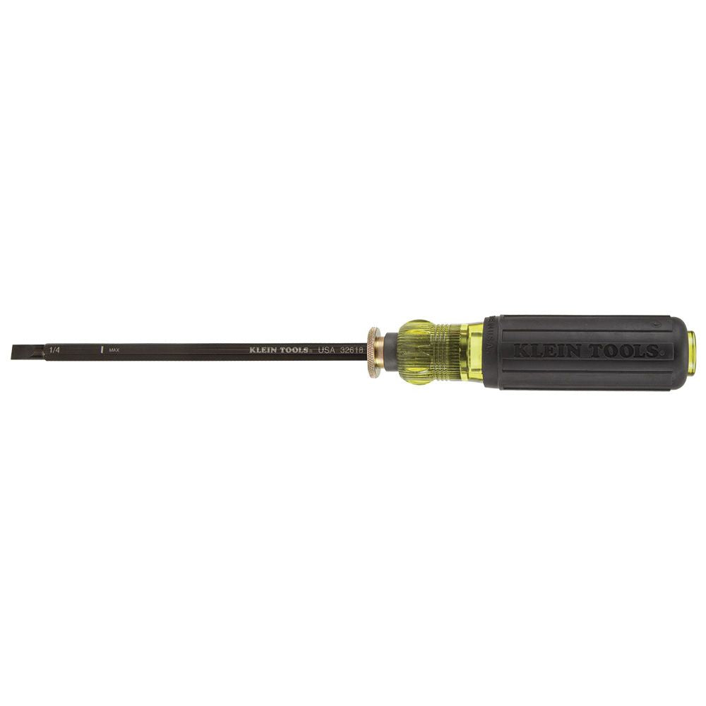Klein Tools 32751 Adjustable Screwdriver, #2 Phillips, 1/4-Inch Slotted