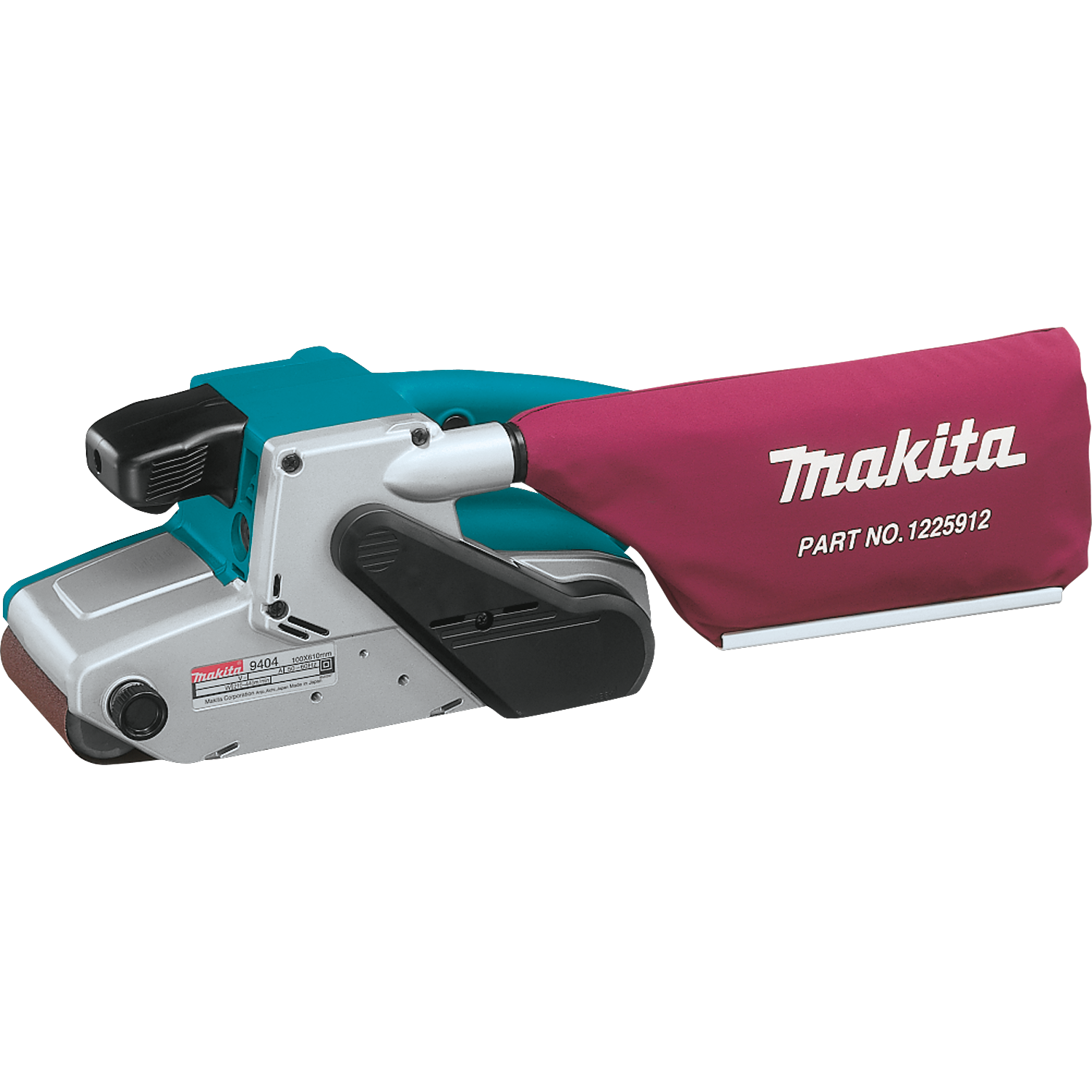 Makita 9404 4" x 24" Belt Sander, with Variable Speed