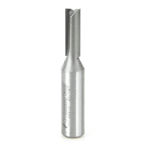 Amana Tool 45412 Carbide Tipped Straight Plunge High Production 5/16 Dia x 1 Inch x 1/2 Shank