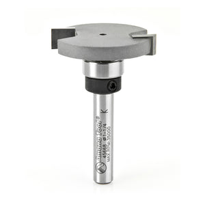 Amana Tool 45668 Carbide Tipped Flooring Straight Dedicated Cutter 1-1/4 Dia x 1/4 x 1/4 Inch Shank with Upper BB