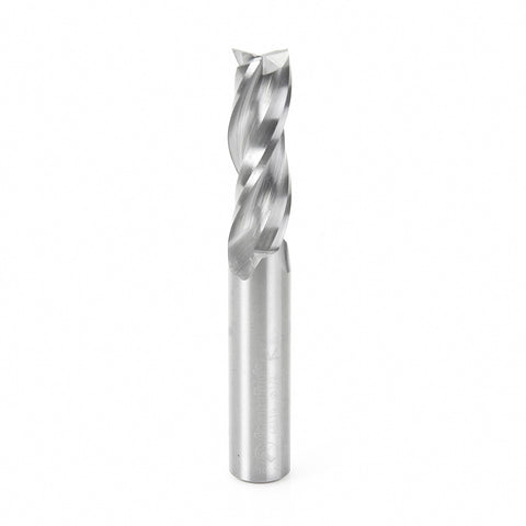 Amana Tool 46116 Solid Carbide Spiral Plunge 1/2 Dia x 1-1/2 x 1/2 Inch Shank Up-Cut, 3-Flute